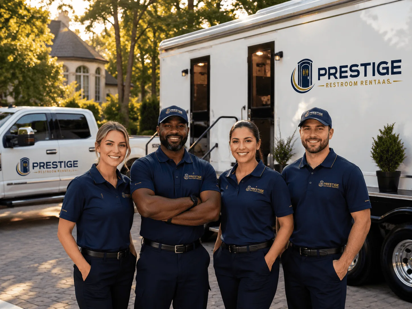 Trusted Luxury Portable Restrooms company in Archibald, LA
